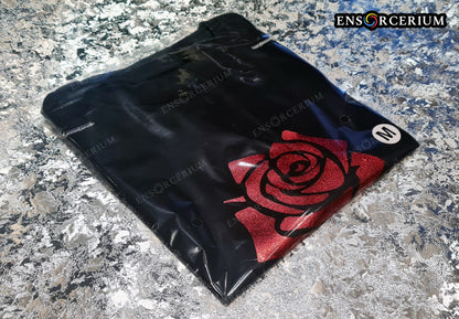 Single Floral Nature Rose Flower Petal Thorns T-shirt