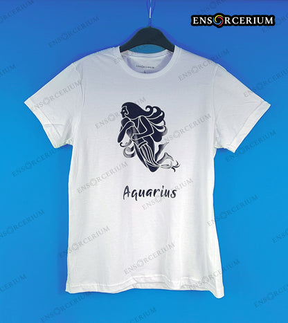 Aquarius Horoscope Zodiac Star Sign T-shirt