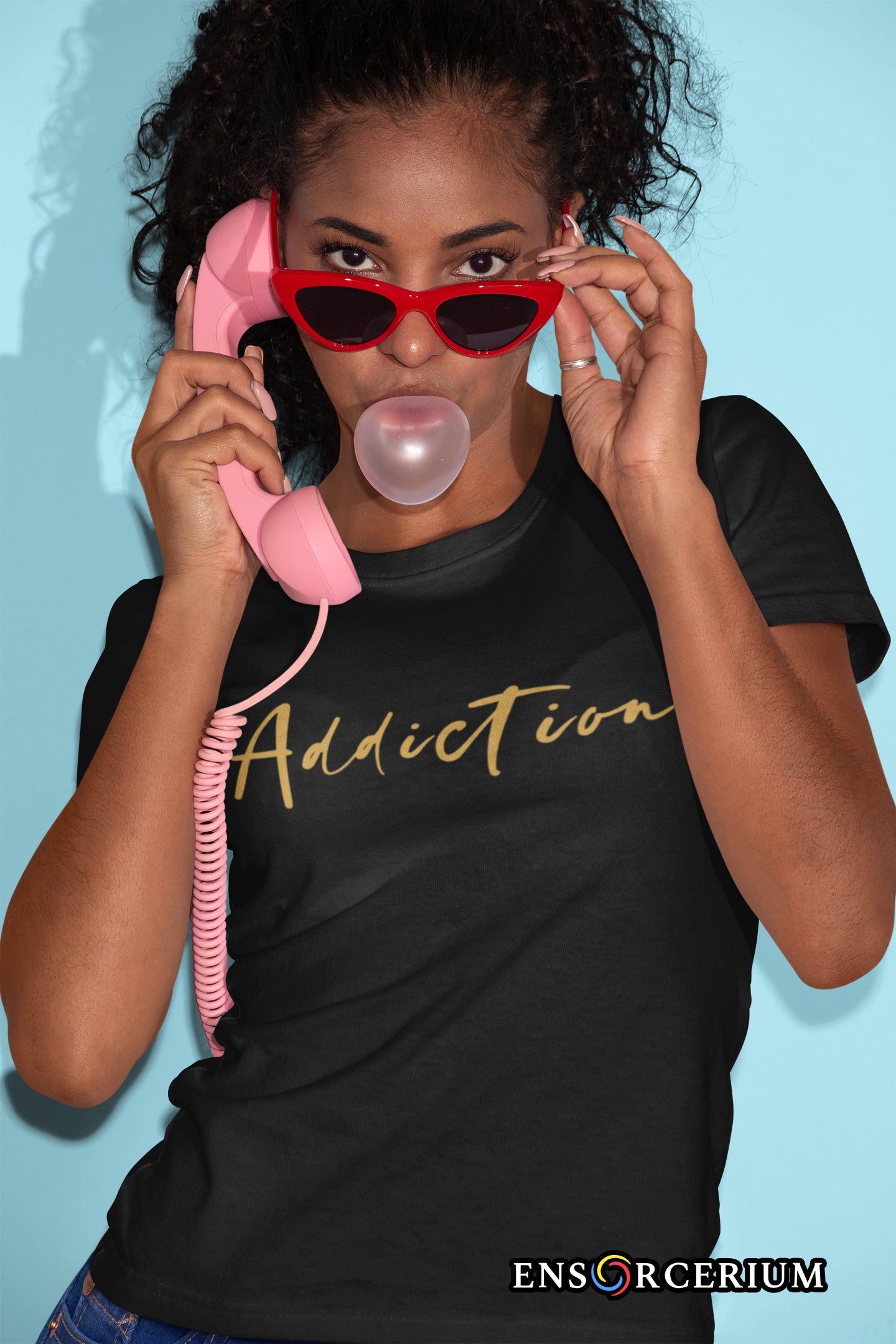 Addiction Slogan Positive Quote T-Shirt