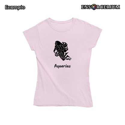 Aquarius Horoscope Zodiac Star Sign T-shirt