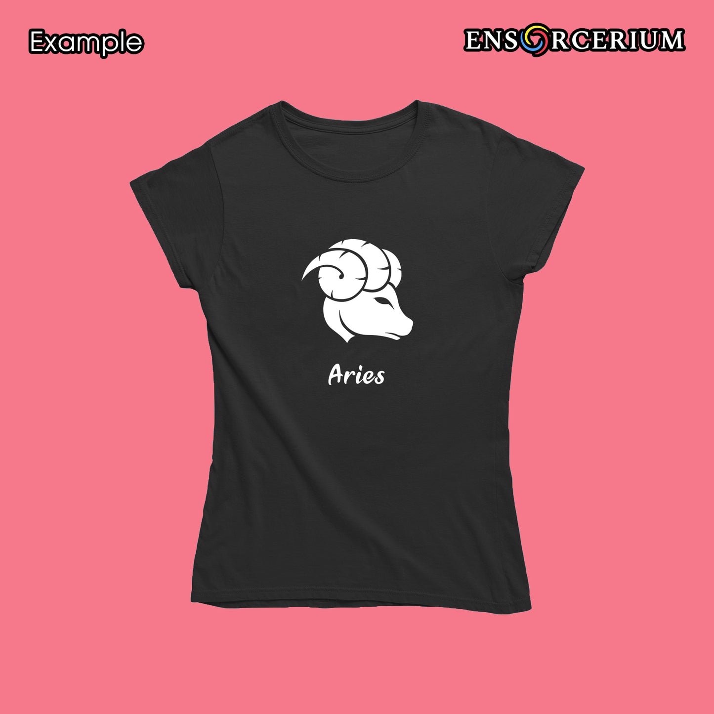 Aries Horoscope Zodiac Star Sign T-shirt