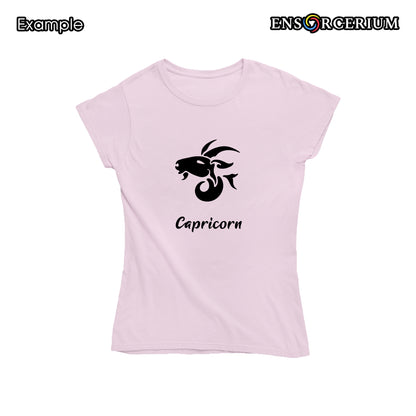 Capricorn Horoscope Zodiac Star Sign T-shirt