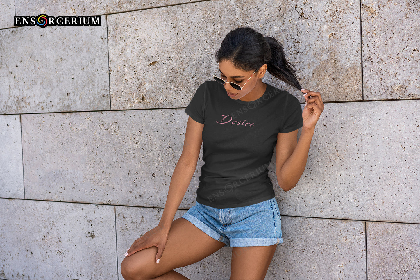 Desire Slogan Positive Quote T-Shirt