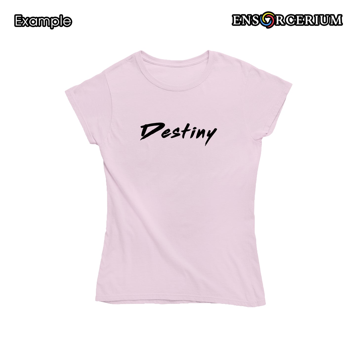 Destiny Slogan Positive Quote T-Shirt
