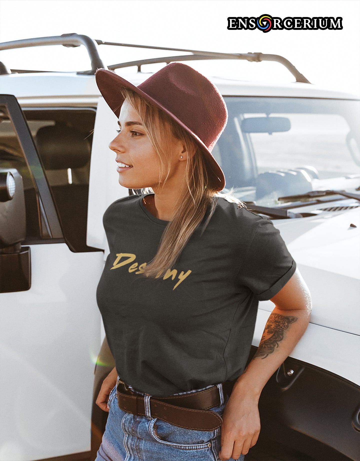 Destiny Slogan Positive Quote T-Shirt