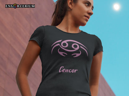 Cancer Horoscope Zodiac Star Sign T-shirt