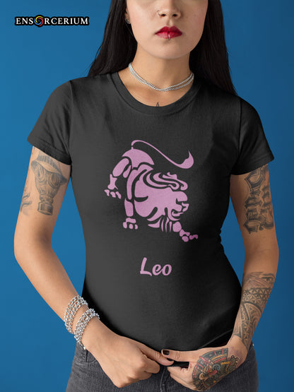 Leo Horoscope Zodiac Star Sign T-shirt