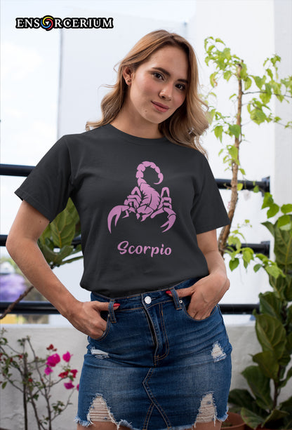 Scorpio Horoscope Zodiac Star Sign T-shirt