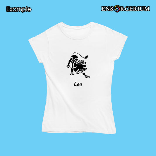 Leo Horoscope Zodiac Star Sign T-shirt