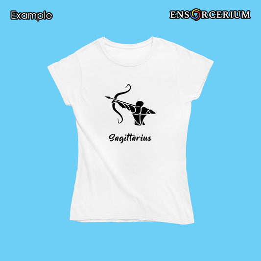 Sagittarius Horoscope Zodiac Star Sign T-shirt