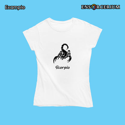 Scorpio Horoscope Zodiac Star Sign T-shirt