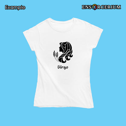 Virgo Horoscope Zodiac Star Sign T-shirt